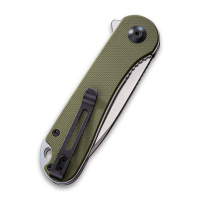 Купить Складной нож CIVIVI Elementum D2 Steel Satin Finished Handle G10 Green арт. C907E